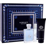 Versace Pour Homme EDT 100 ml + EDT 10 ml + sprchový gel 150 ml dárková sada – Hledejceny.cz