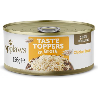 Applaws Taste Toppers Broth kuřecí 6 x 156 g – Zboží Mobilmania