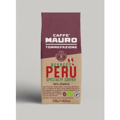 Caffé Mauro Respect Peru zrnková 250 g – Hledejceny.cz