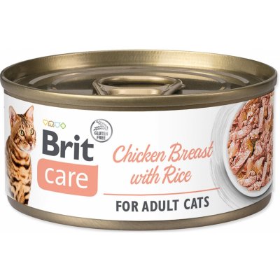Brit Care Cat Fillets Chicken Breast & Rice 70 g – Zboží Mobilmania