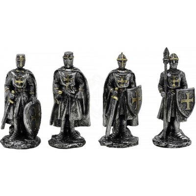 MystiCalls Sada 12 figurek Stříbrní Křižáci – Sleviste.cz