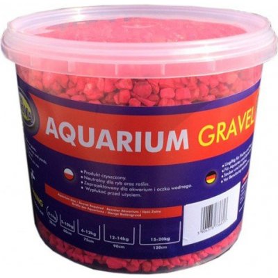 Aqua Nova štěrk fluo růžový 5 kg, 3 l – Zboží Mobilmania