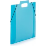 Oxybag 3 klopá sloha na výkresy A3 PP Opaline Frosty modrá – Sleviste.cz