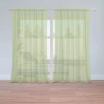 Záclony Pistáciová: 2 ks - 150x250 cm - Sablio – Hledejceny.cz