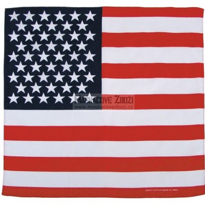 Šátek vlajka USA – Zbozi.Blesk.cz