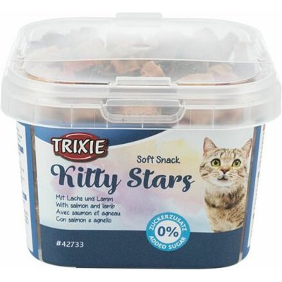 Trixie Soft Snack Kitty Stars hvězdičky losos jehněčí 140 g – Zboží Mobilmania