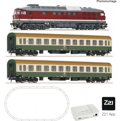 Roco H0 Z21 newGen startset: Lokomotiva BR132 + 2 vozy z21 + bez MultiMaus App Only Geoline kolejivo 5110018 – Hledejceny.cz