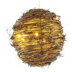 Retlux RXL 240 Dekorace z ratanu ve tvaru koule 20 LED – Hledejceny.cz