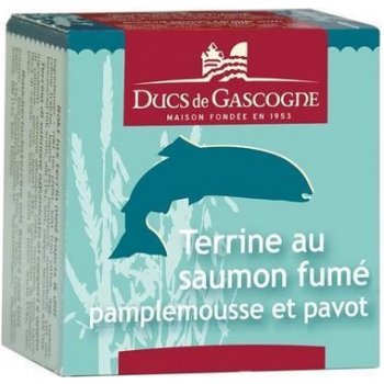 Ducs de Gascogne Terina z uzeného lososa s grepem a mákem 65 g