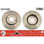 Brzdový kotouč TRW DF6108S – Hledejceny.cz