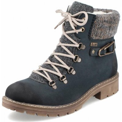 Rieker dámská kotníková obuv Y9131-14 modrá – Hledejceny.cz