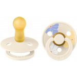 Bibs dudlíky kaučuk Colour Morning Bloom 2 ks Ivory mix – Zboží Dáma