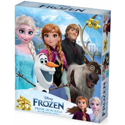 PRIME 3D puzzle Disney Ledové království #2 300 ks – Zbozi.Blesk.cz