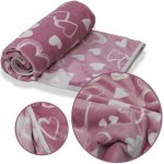 ESITO Dětská deka mikroplyš Elegant heart – Hledejceny.cz
