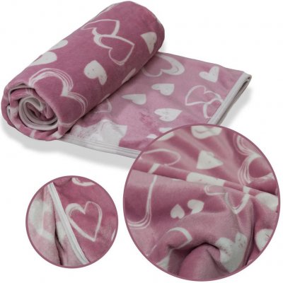 ESITO Dětská deka mikroplyš Elegant heart – Hledejceny.cz