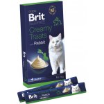 Brit Premium by Nature Cat Creamy Treats with Rabbit 6 x 15 g – Sleviste.cz