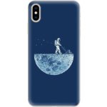 Pouzdro iSaprio - Moon 01 - iPhone XS Max – Zboží Mobilmania