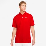 Nike solid polo tričko Court dri fit červená – Hledejceny.cz