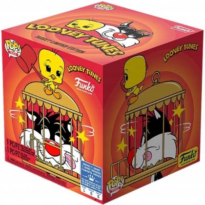 Funko Pop! Tee Box Looney Tunes Sylvester & Tweety Flocked a tričko