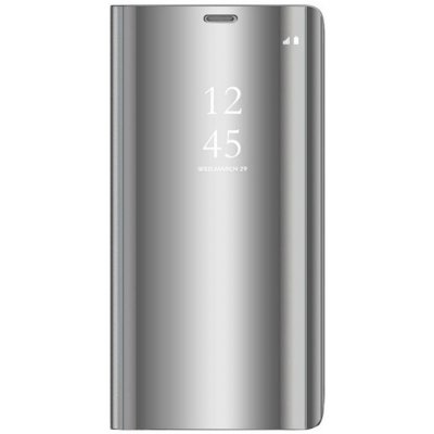 Pouzdro Cu-Be Clear View Samsung Galaxy A31 SM-A315F Silver – Zboží Mobilmania