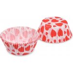 Wimex košíčky srdíčka červená 40ks 50x30 mm – Zboží Dáma