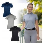 HKM Tričko Polo Rosegold Glamour dámské šedá – Zboží Dáma