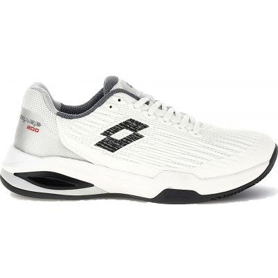 Lotto Mirage 200 II Clay All White/All Black/Asphalt – Sleviste.cz