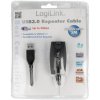 usb kabel Logilink UA0127 Repeater USB, USB 1.1,USB 2.0, USB 3.0, 5m