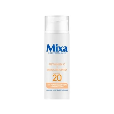 Mixa Proti pigmentovým skvrnám pleťový krém s UV ochranou SPF 20 Krém na pleť Unisex 50 – Zboží Dáma