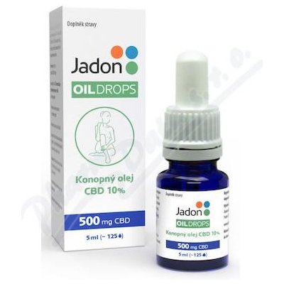 Jadon Oil Drops konopný olej CBD 10% 5ml