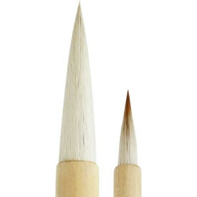 Akashiya Japonské kaligrafické štětce Mori no Tomo sada 2ks – Zboží Mobilmania