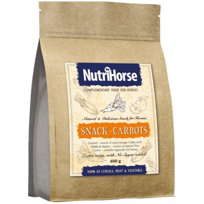 NutriHorse Snack Carrot 0,6 kg – Zbozi.Blesk.cz