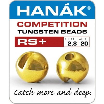 Hanák Competition Tungstenové kuličky RS+ Zlatá 2,3 mm, 20 ks – Hledejceny.cz