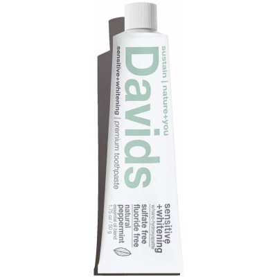 Davids Sensitive+Whitening nano-hydroxyapatite premium toothpaste Peppermint 50 g – Hledejceny.cz