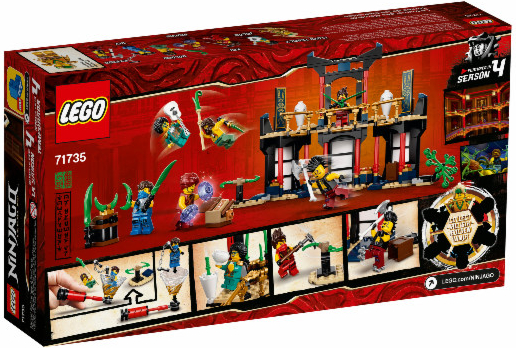 LEGO® NINJAGO® 71735 Turnaj živlů od 350 Kč - Heureka.cz