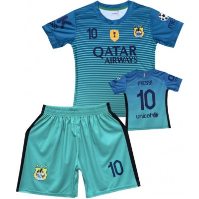 Numberoplus dětský fotbalový dres Komplet Barcelona - Lionel Messi – Zboží Dáma