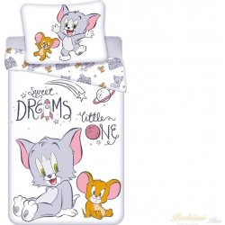 Jerry Fabrics povlečení Tom & Jerry 050 100 x 135 , 40 x 60 cm