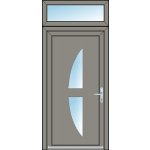 OknaDvereNaMiru.cz Vchodové dveře STYL 105 + Nadsvětlík 90 x 220 cm – Hledejceny.cz