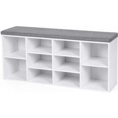 Jurhan GABI 104x30x48cm bílá/šedá LHS010W01 – Zboží Dáma