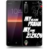 Pouzdro a kryt na mobilní telefon Sony Picasee silikonový černý obal pro Sony Xperia 10 II - FK Viktoria Žižkov A