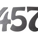 Scobax Domovní číslo Slate mini "8" antracit – HobbyKompas.cz