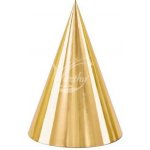 W-Párty kloboučky zlaté 6ks – Zboží Dáma
