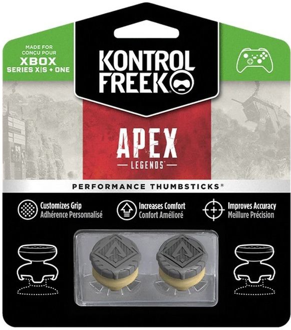 KontrolFreek Apex Legends (Gray) Xbox One X/S Extended Controller Grip Caps