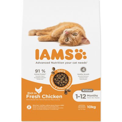 IAMS Cat Kitten Chicken 3 kg – Hledejceny.cz