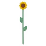 Záložka do knihy „Sunflower“, žlutá – Hledejceny.cz
