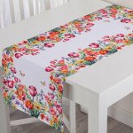 decoDoma Běhoun s potiskem BAREVNÉ KVÍTÍ 40x110 cm – Hledejceny.cz