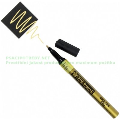 sakura 41302 Pen Touch popisovač s tekutou barvou 1 mm Zlatý – Zboží Mobilmania