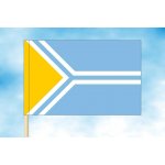 LIBEA, s.r.o. Tuva vlajka Rozměr: 100×150 cm, Uchycení: Návlek na žerď – Hledejceny.cz
