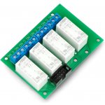 Tinycontrol rozšiřující deska 4x relé 250VAC/16A pro LK3 a LK4 – Sleviste.cz