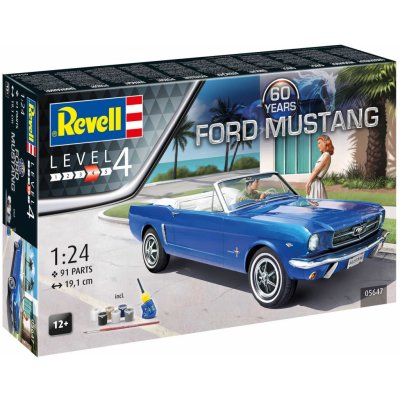 Revell 60th Anniversary Ford Mustang 1:24)